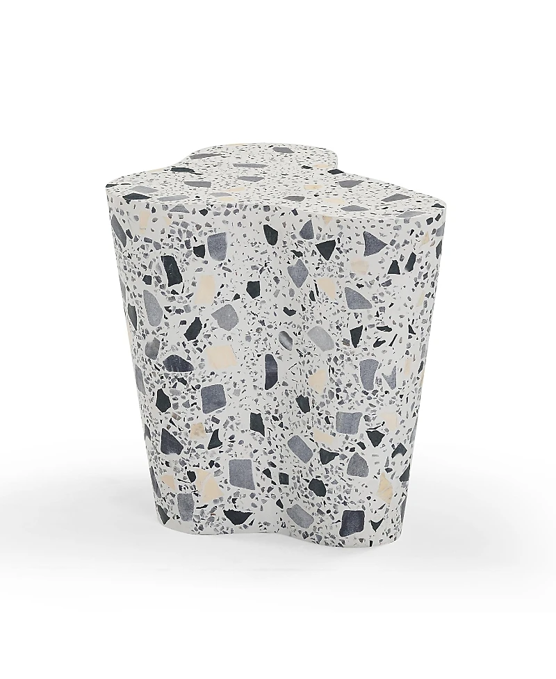 Tov Furniture Slab Terrazzo Side Table