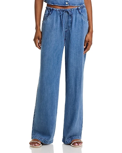 Bella Dahl High Rise Drawstring Jeans