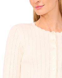 Bolero Pointelle Cardigan