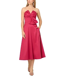 Aidan Mattox Bow Bodice Dress