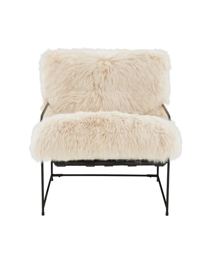 Kimi Genuine Sheepskin Chair
