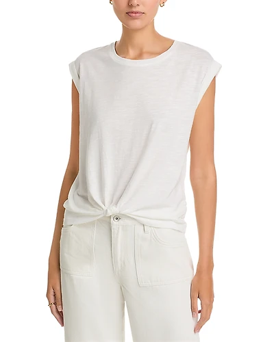 Sanctuary Knotted Hem Muscle Tee