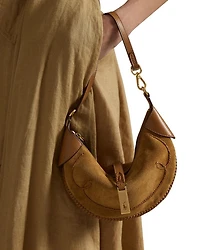 Polo ID Suede Western Mini Shoulder Bag