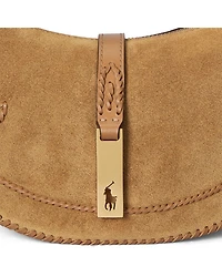 Polo ID Suede Western Mini Shoulder Bag
