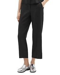 Cropped Pull On Pants