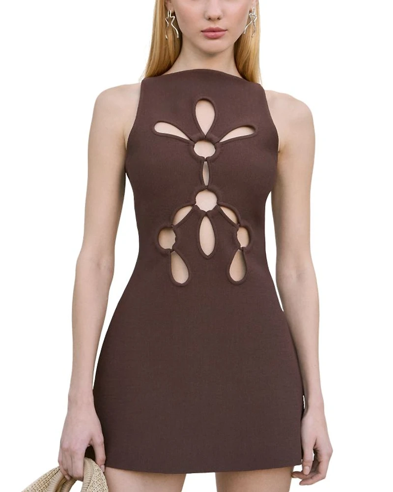 Franco Cut Out Mini Dress