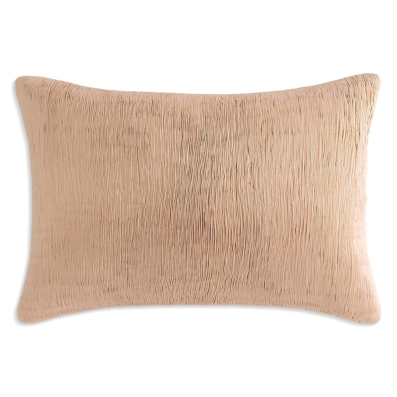 Donna Karan Evolution Pleated Textured Decorative Pillow