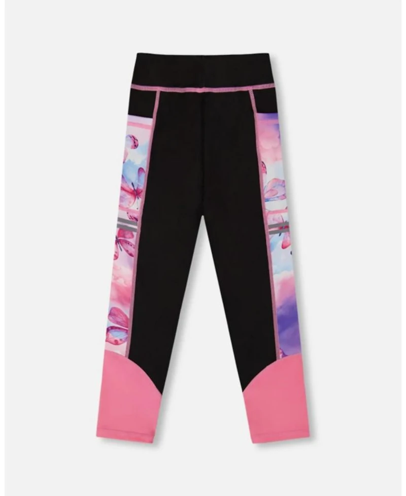 Girls' Colorblock Athletic Leggings