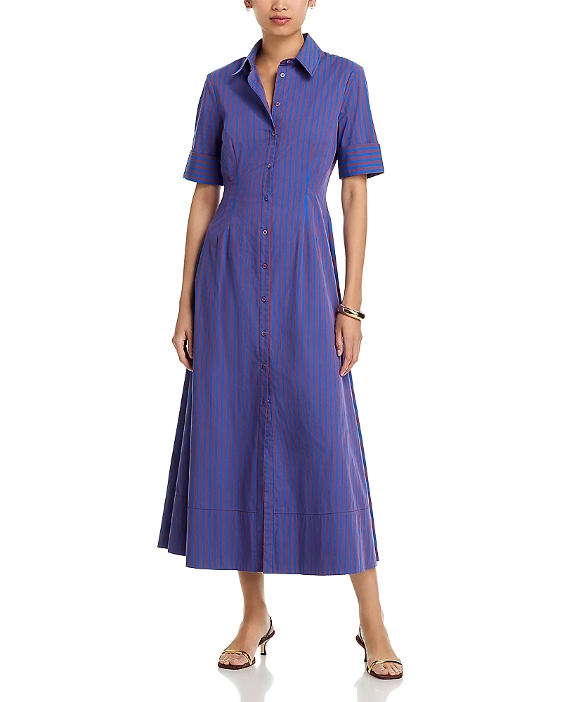 Staud Joan Striped Dress