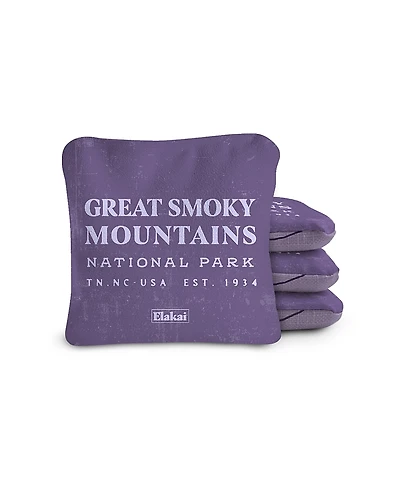 Elakai 4x4 Great Smoky Mountains National Park Durasuede + Turbo Polyglide Pilot Versacraft Cornhole Bags