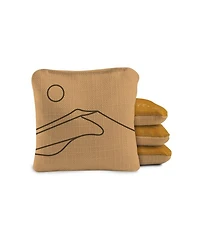 4x4 Mojave National Park Durasuede + Turbo Polyglide Pilot Versacraft Cornhole Bags