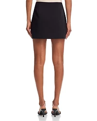 Azra Twill Mini Skirt