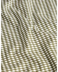 Matejo Mini Check Open Neck Polo Shirt