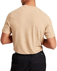Jessper Jacquard Leaf Print Tee