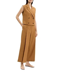 Deep Pleated Pants