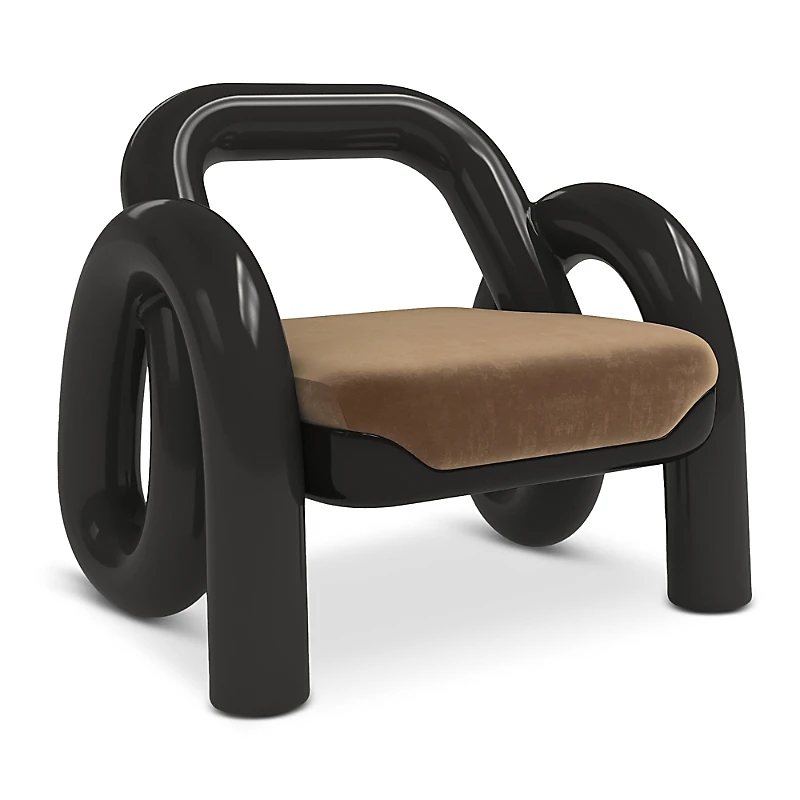 Caracole Gelee Accent Chair, Chocolate