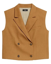 Peak Double Breasted Vest