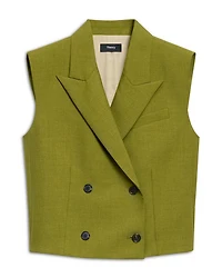 Peak Double Breasted Vest