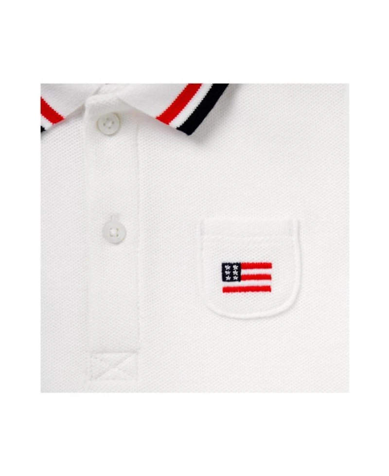 Boys' Flag Icon Polo Bodysuit - Baby