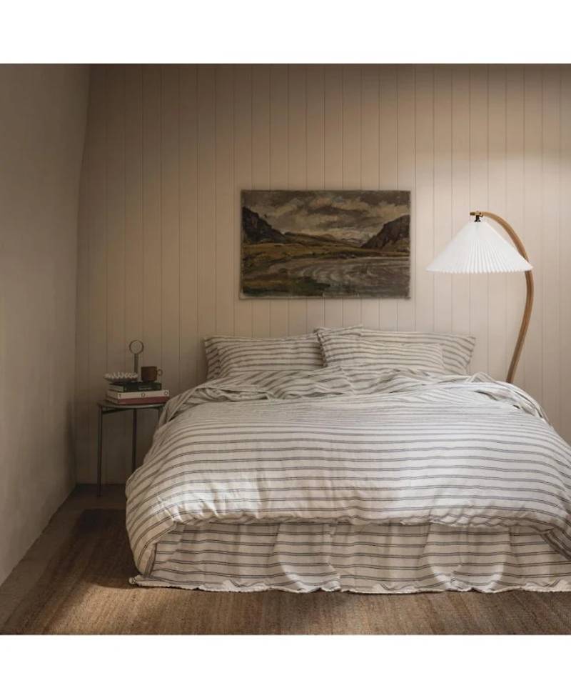 Kemptown Stripe Linen Duvet Cover