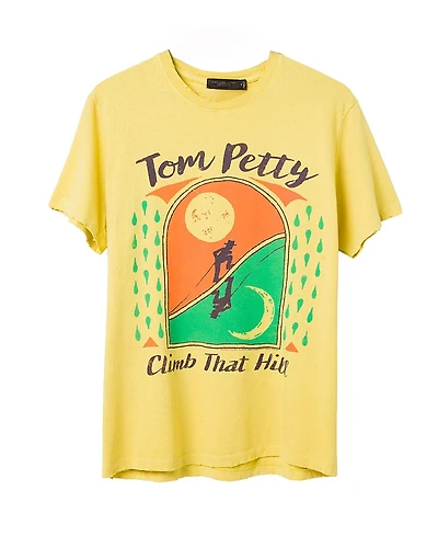 Junk Food Clothing Unisex Tom Petty Climb That Hill Vintage Tee