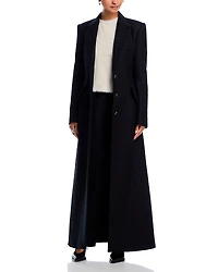 Helmut Lang Apex Sculpted Wool Blend Coat
