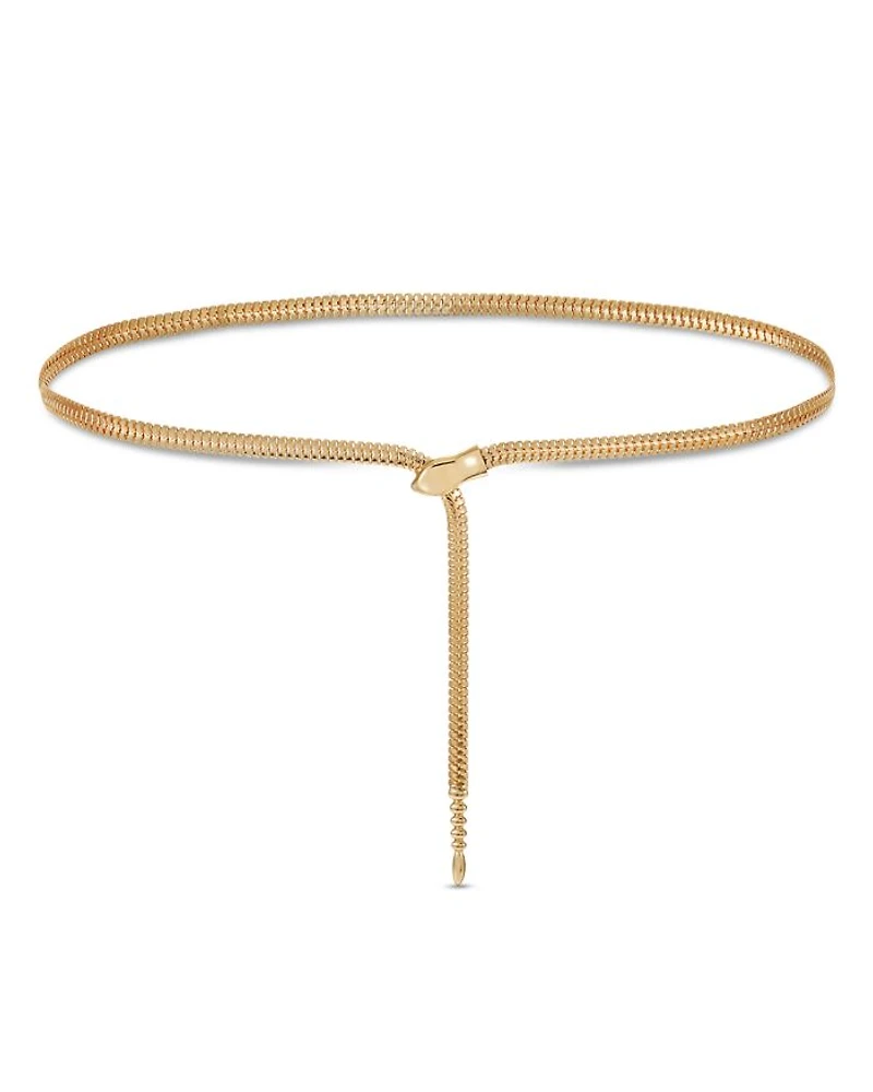 Minimalist Adjustable Chain Belt