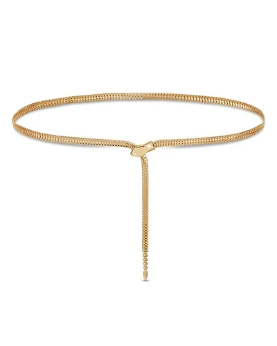 Minimalist Adjustable Chain Belt