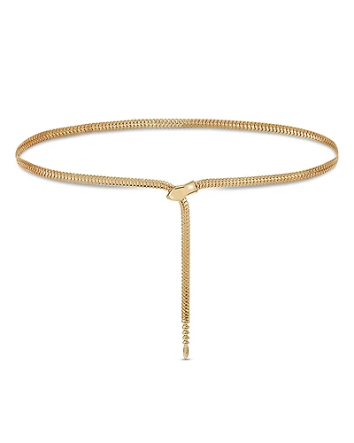 Ettika Minimalist Adjustable Chain Belt
