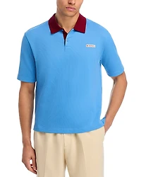 Marni Regular Fit Pique Polo Shirt