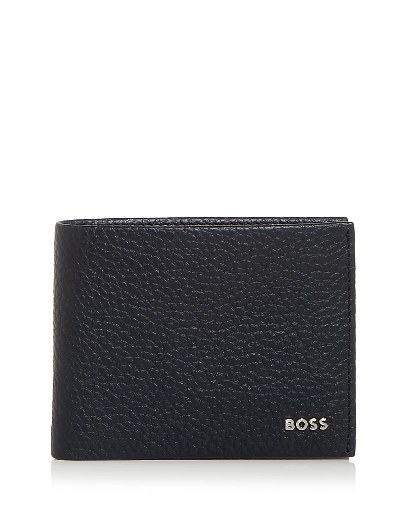 Boss Crosstown Bifold Leather Wallet