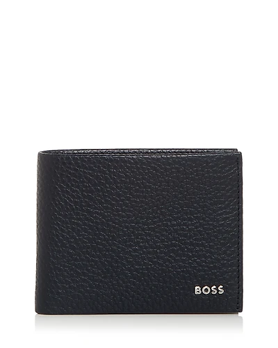 Boss Crosstown Bifold Leather Wallet