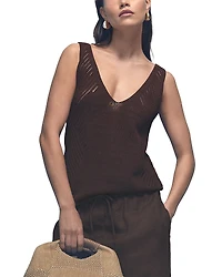 Reiss Helena Open Stitch Vest