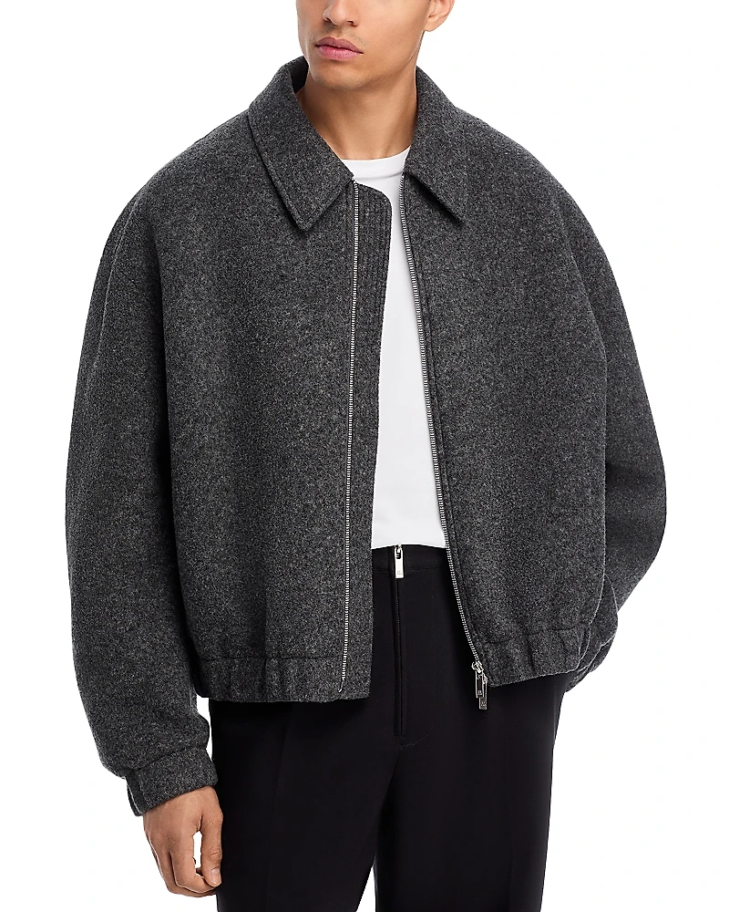 Helmut Lang Shell Relaxed Fit Bomber Jacket