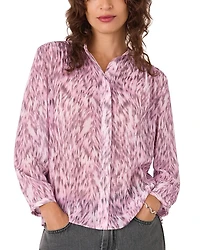 Leopard Pleat Shirt