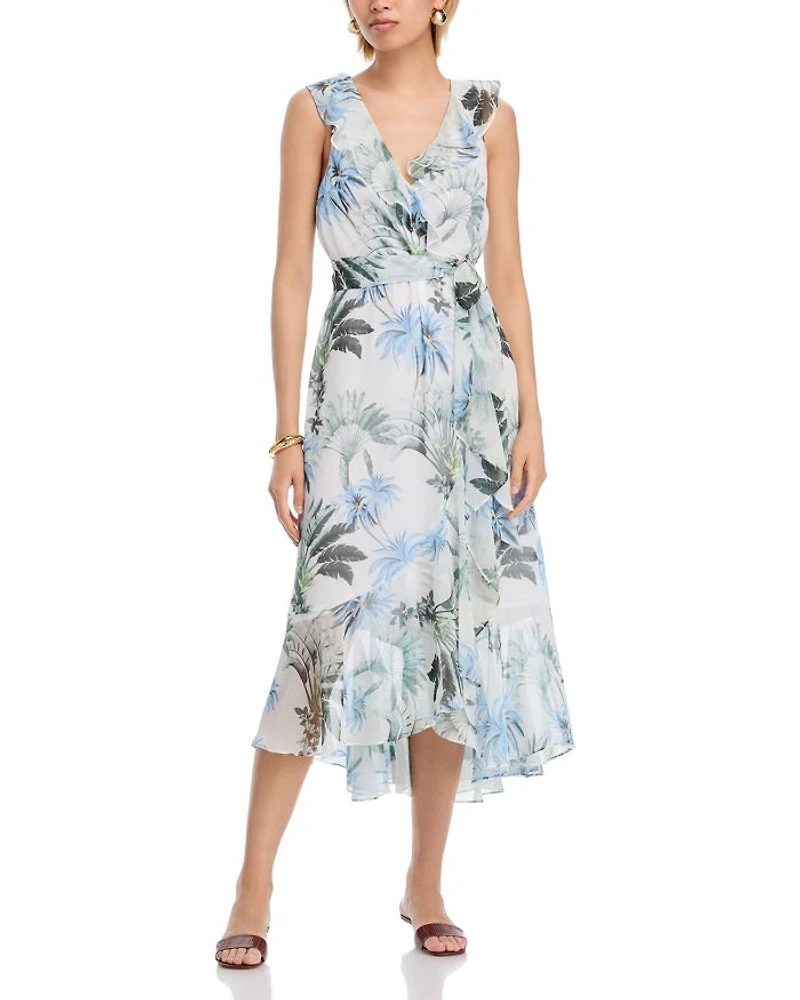 Palisade Palms Sleeve Maxi Dress