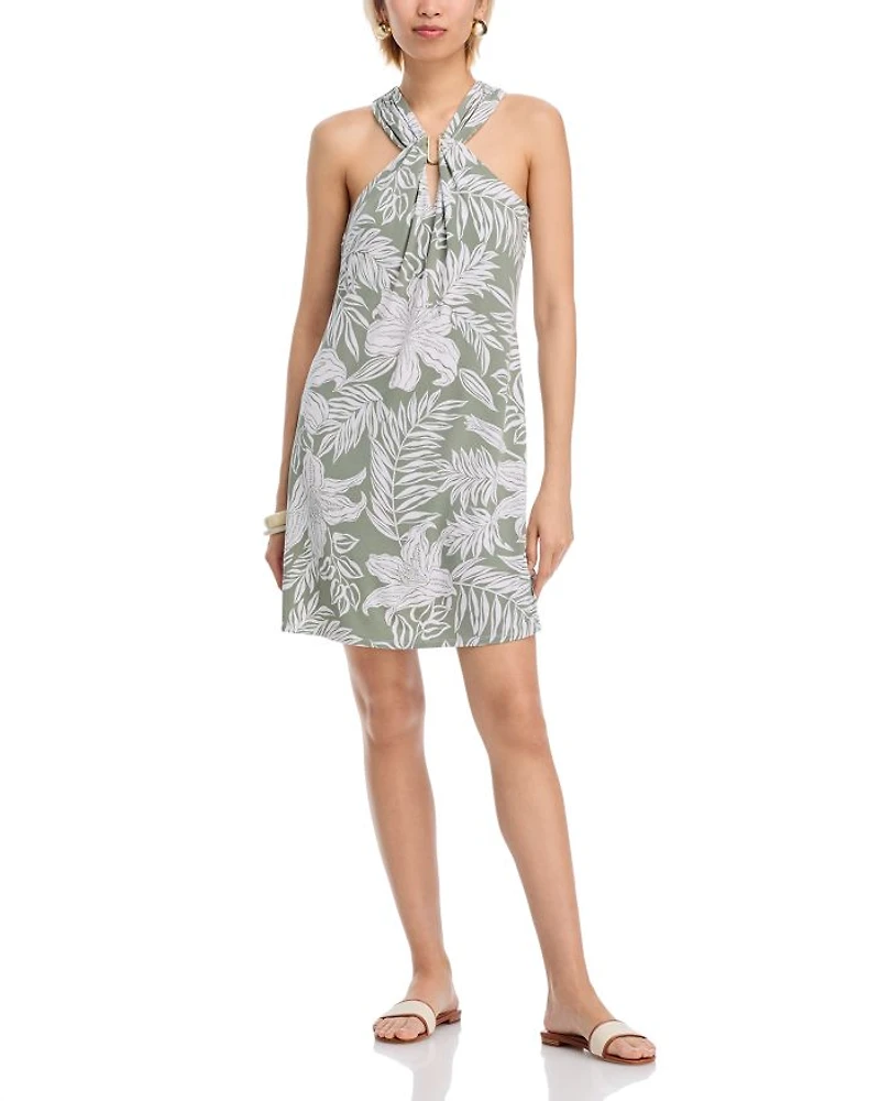 Carmela Regal Blooms Halter Dress