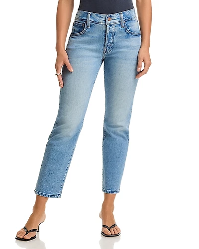 Mother Lil High Rise Hiker Hover Jeans