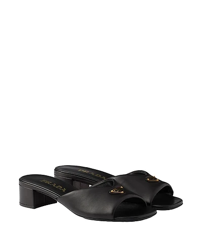 Prada Women's Padded Nappa Leather Sandals