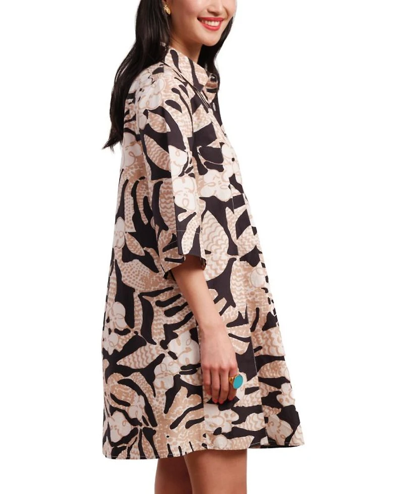 Isla Shirtdress Sketchy Jungle