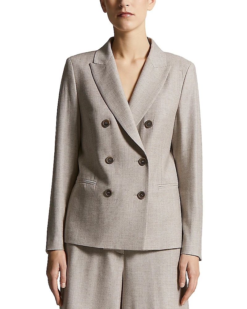 Peserico Double Breasted Blazer
