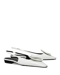 Tory Burch Women's Patos Slingback Flats
