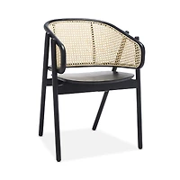 Safavieh Emmy Rattan Back Dining Chair