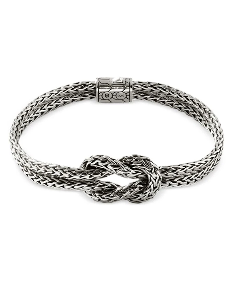 Sterling Silver Love Knot Bracelet