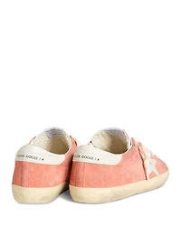 Men's Super Star Suede Lace Up Sneakers