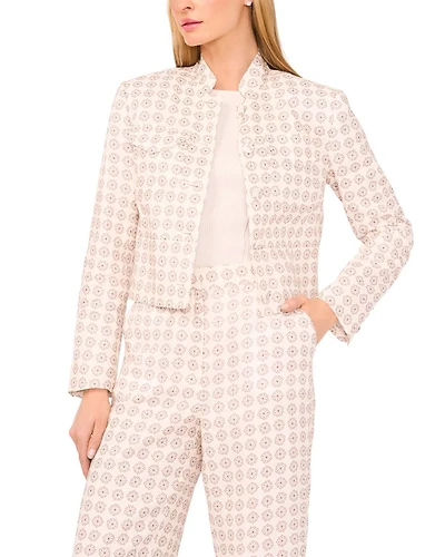 Cropped Linen Jacket