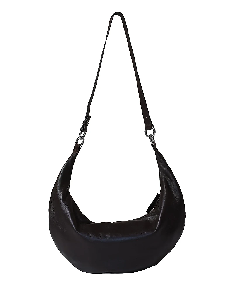 Hyer Goods 3-in-1 Convertible Hobo Crescent Ring Bag