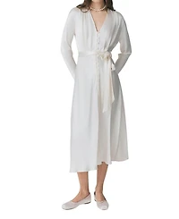Meryl Satin Midi Dress