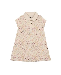 Maniere Girls' Pretty Garden Short Sleeve Dress - Little Kid