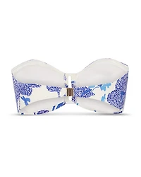 Floral Print Bandeau Bikini Top
